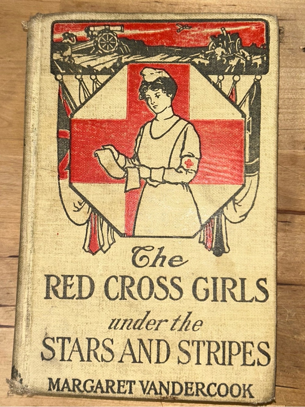 Red Cross Girls Under the Stars and Stripes by Margaret Vandercook (1917)